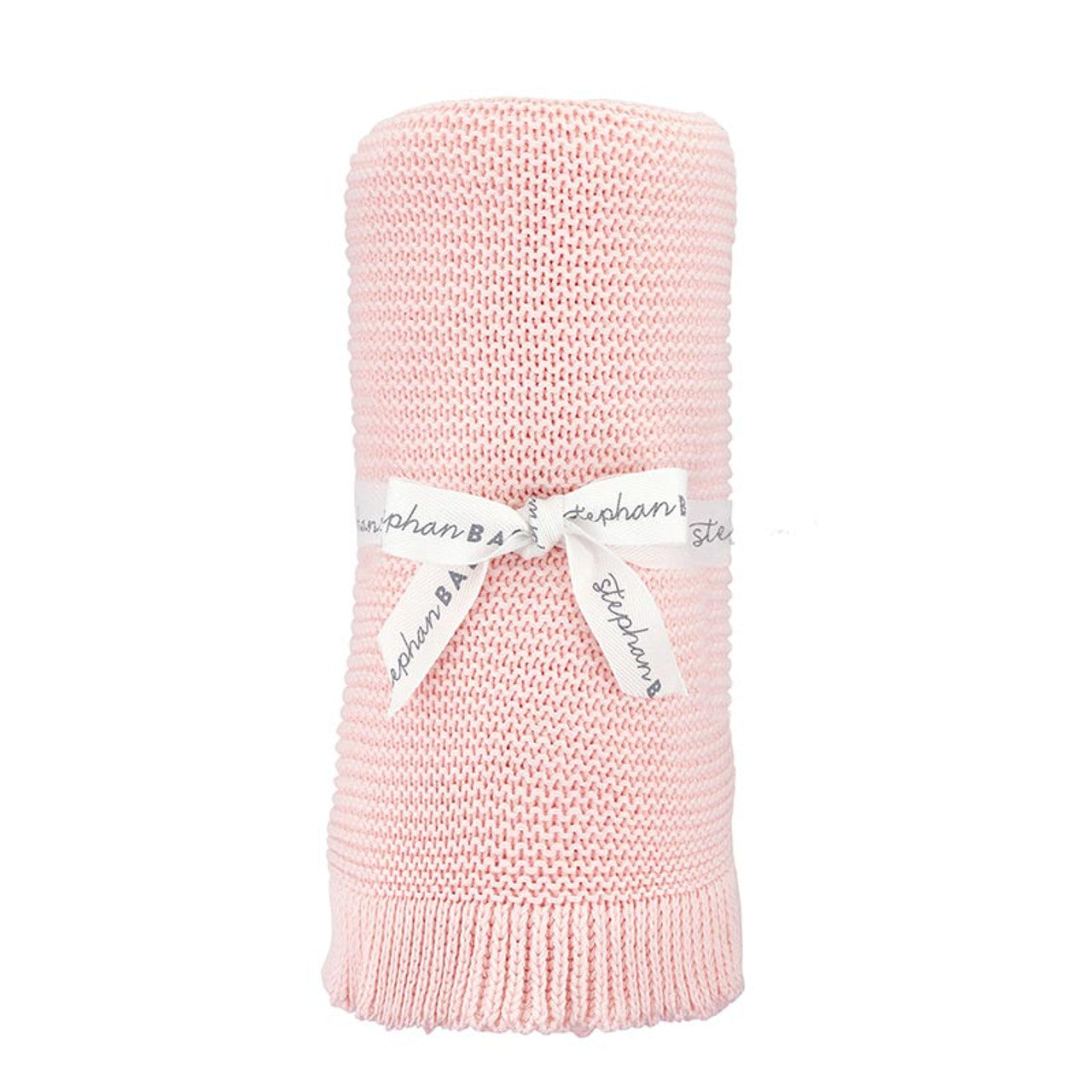 Knit Blankets with Ruffle