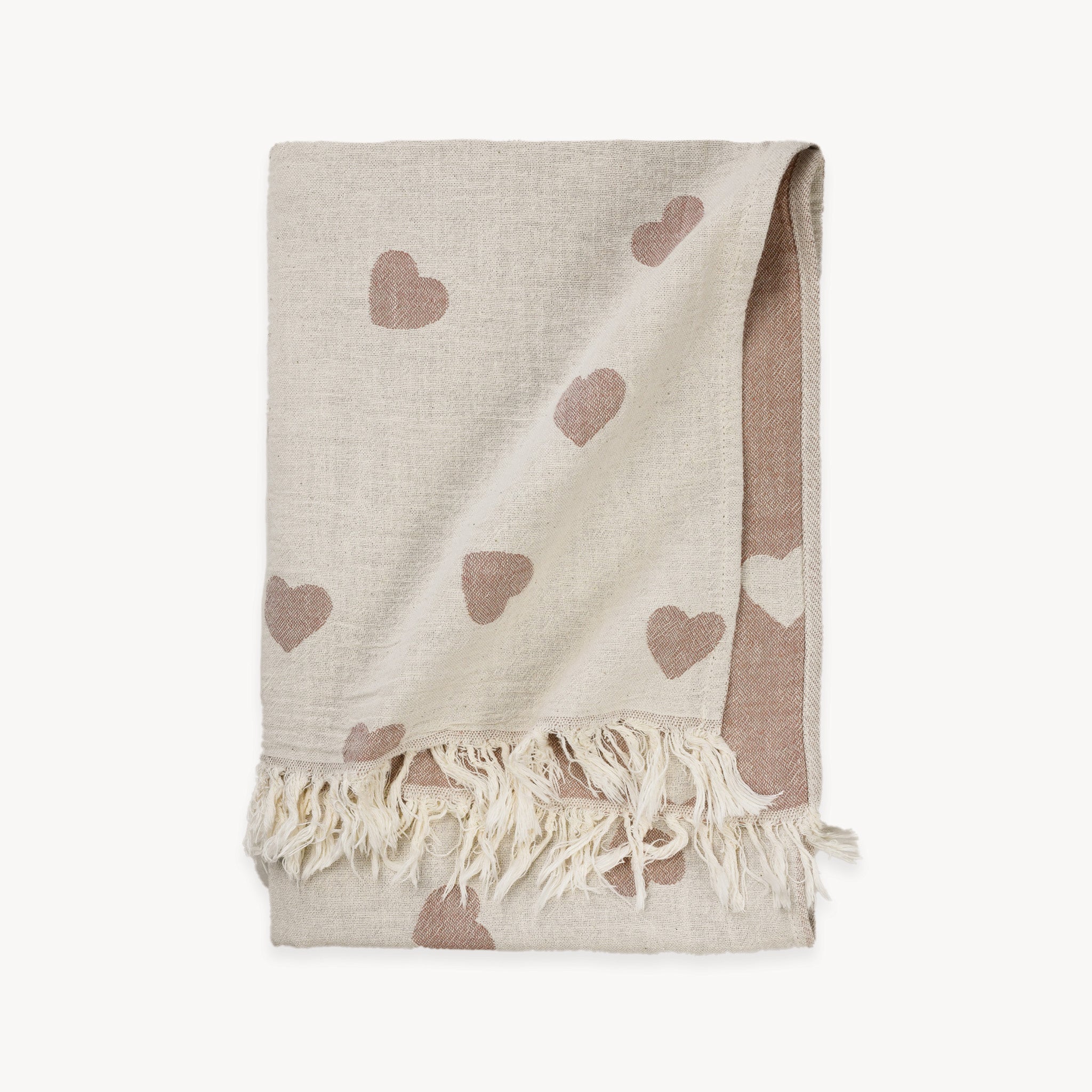 Fleece Lined Throw | Have A Heart