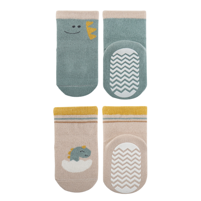 Cozy Non-Slip Socks (2pk)