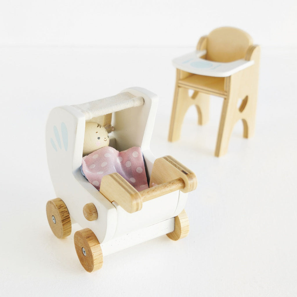 Doll House Nursery & Baby Set