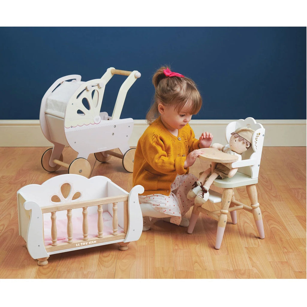 Wooden Doll Highchair