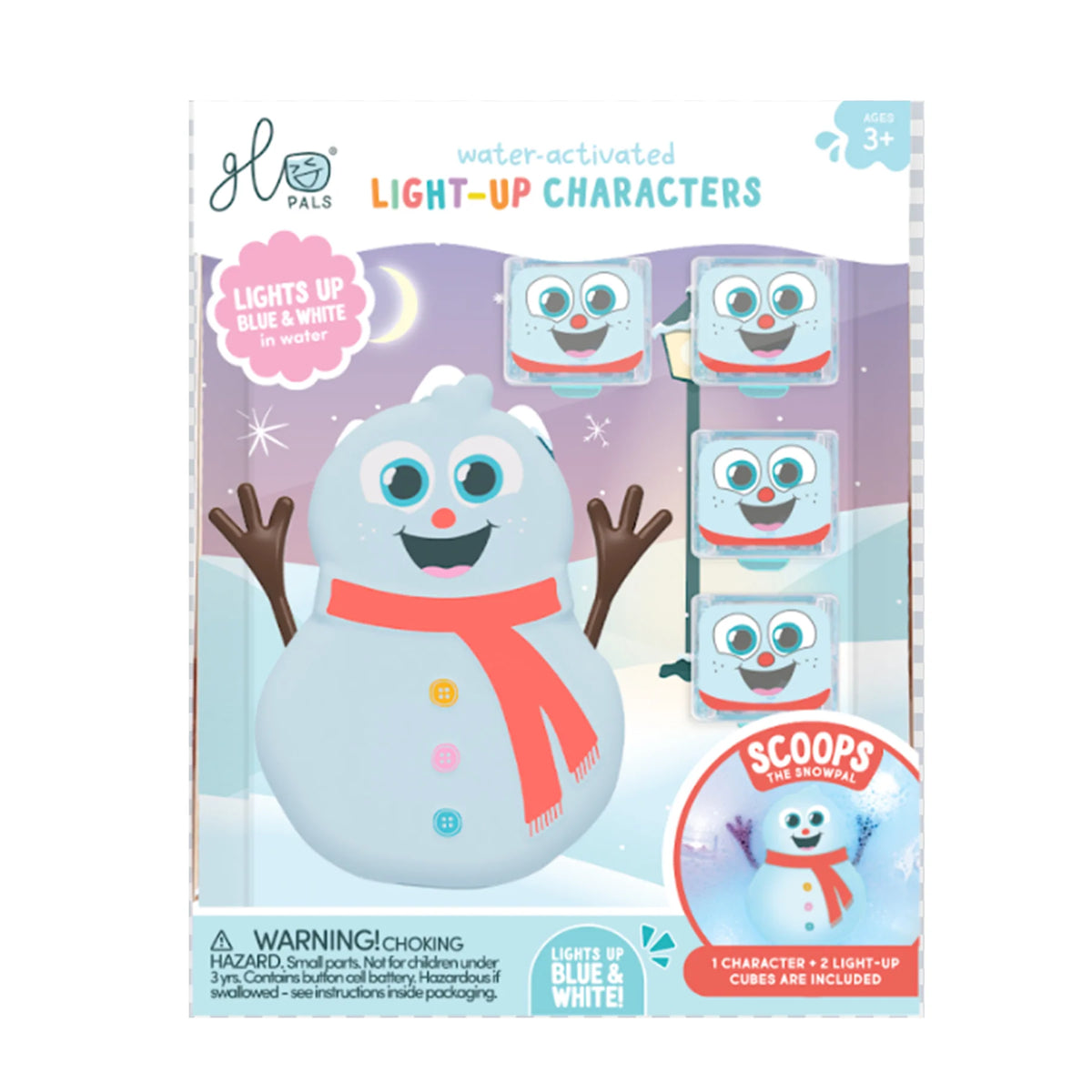Holiday Water Activated Light-Up Bath Toy