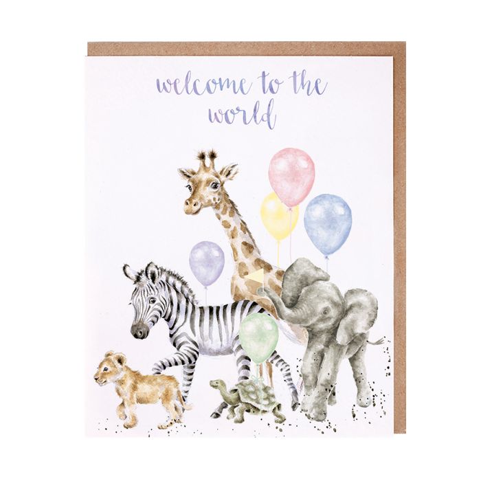 Welcome to the World Greeting Card