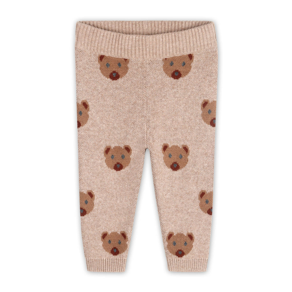 Bear Knit Baby Pullover & Pant Set