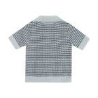 Miles Wave Textured Baby Shirt & Shorts Set (Organic Cotton)