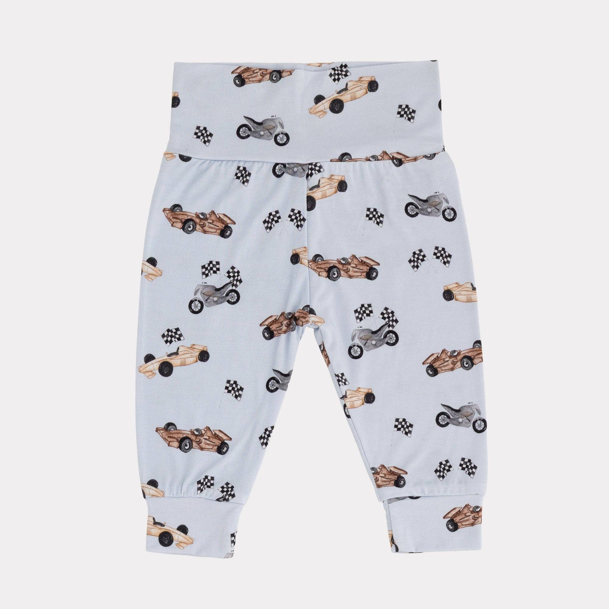 Bamboo Foldover Pants