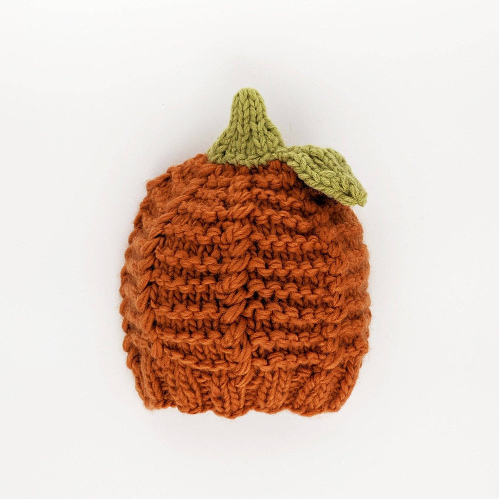 Pumpkin Knit Beanie Hat