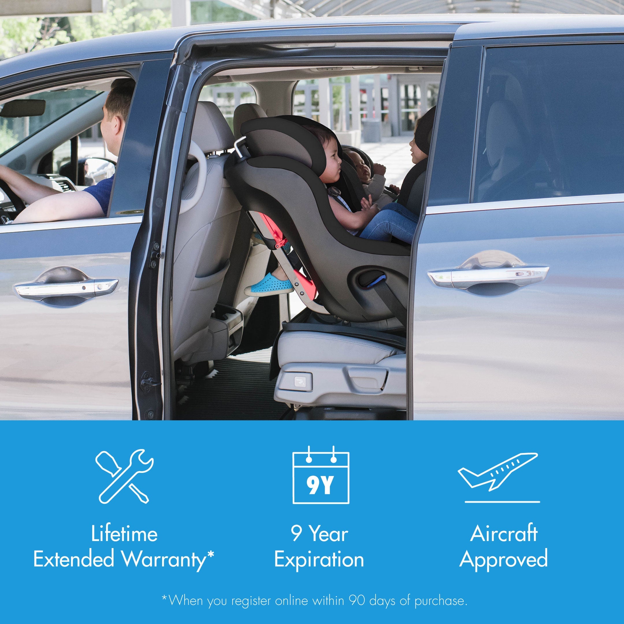 fllo Convertible Car Seat