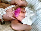 Newborn Baby Knit Hat - Bow