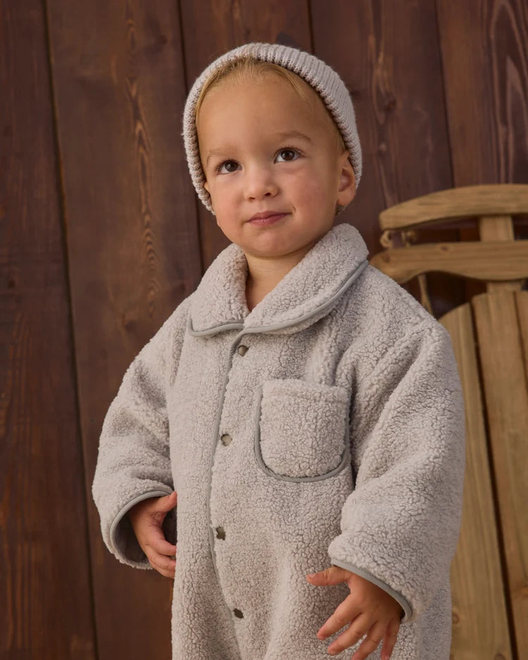 Reversible Shearling Jumpsuit