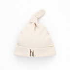 Hi. Embroidered Knotted Baby Hat