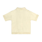 Doggy Embroidered Baby Shirt & Shorts Set (Organic Cotton)