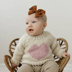 Sweetheart Crew Neck Sweater Baby & Toddler
