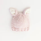 Bunny Ears Blush Beanie Hat Baby & Kids SALE