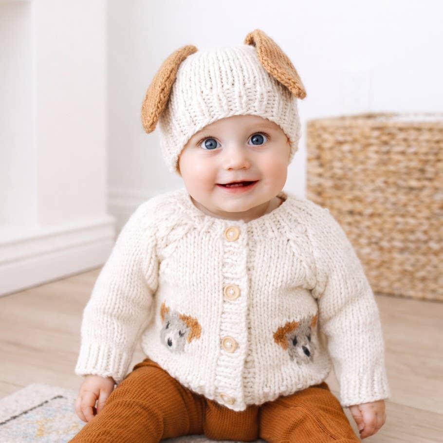 Puppy Dog Beanie Hat