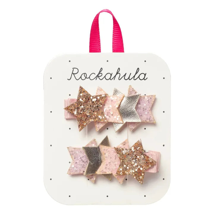 Shimmer Star Clips