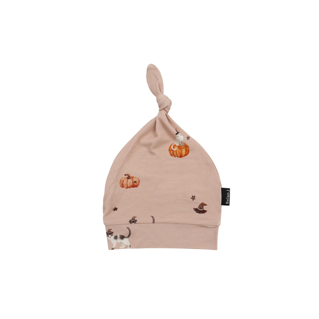 Halloween Knotted Hat