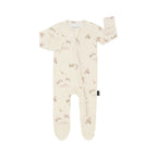 Footed Sleeper Zipper