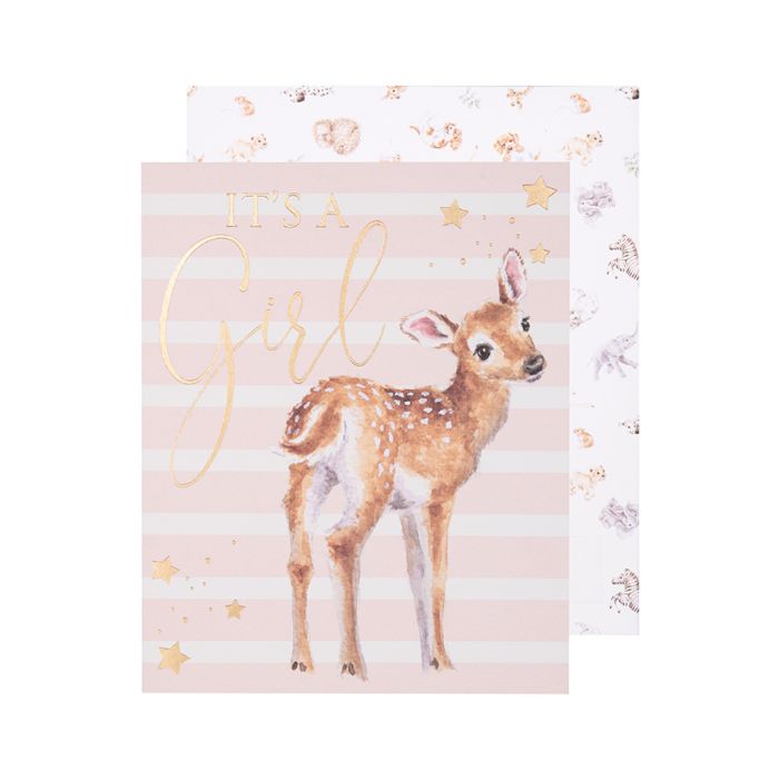 Loved Deerly Greeting Card