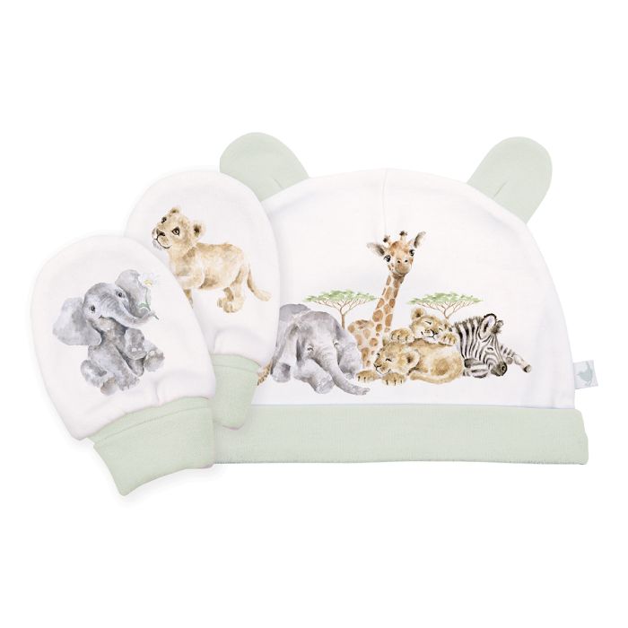 Hat and Mittens Set