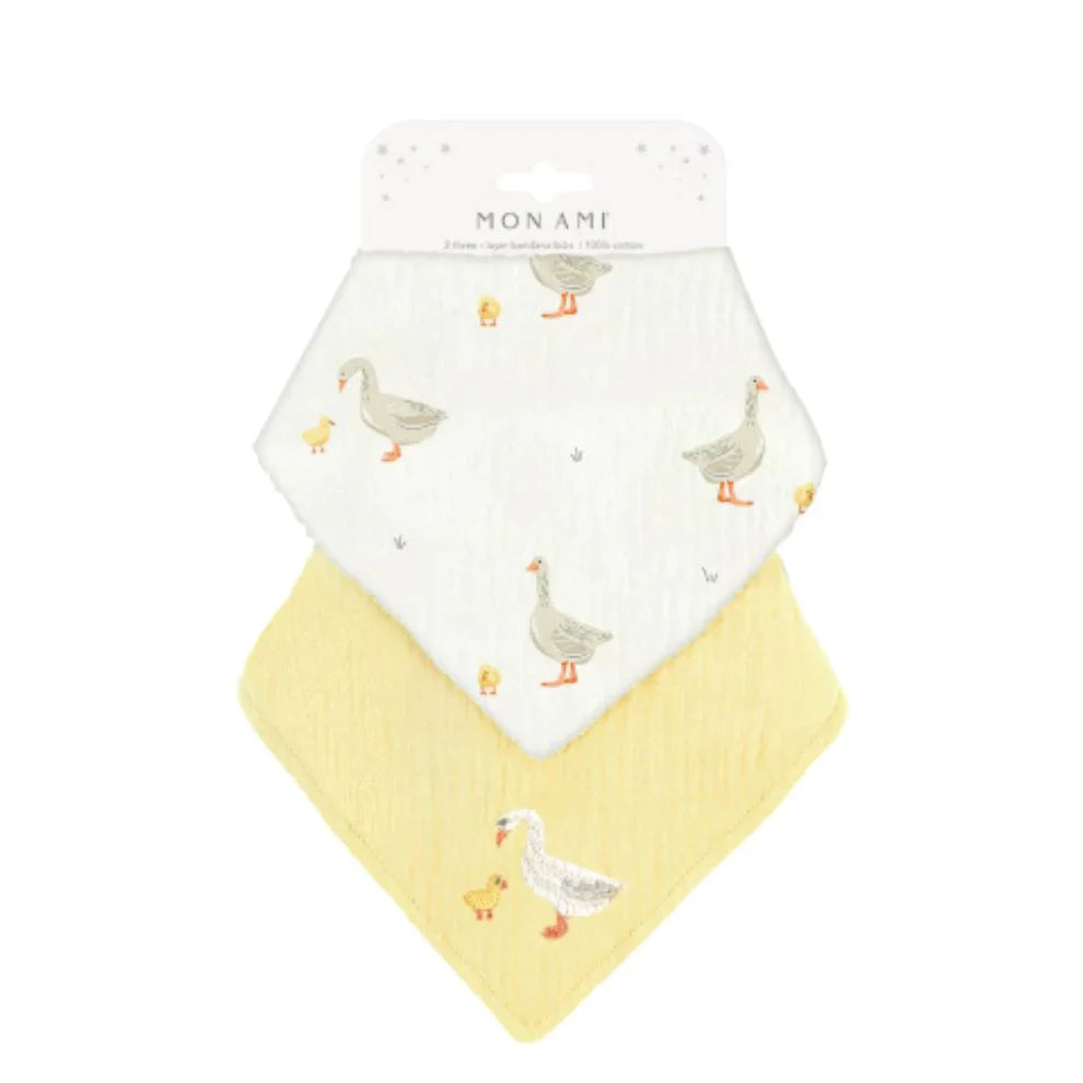 Mother Goose Bandana Bib Set
