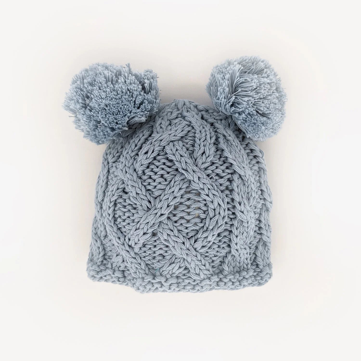 Newborn Double Pom Pom Beanie
