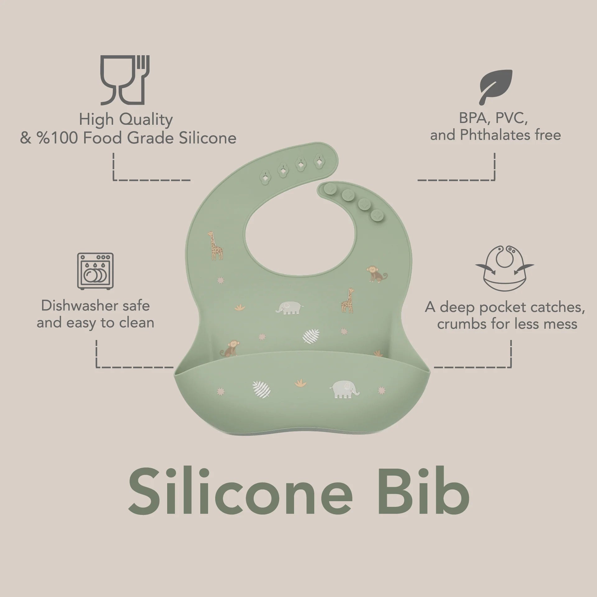 nouka Design Bib