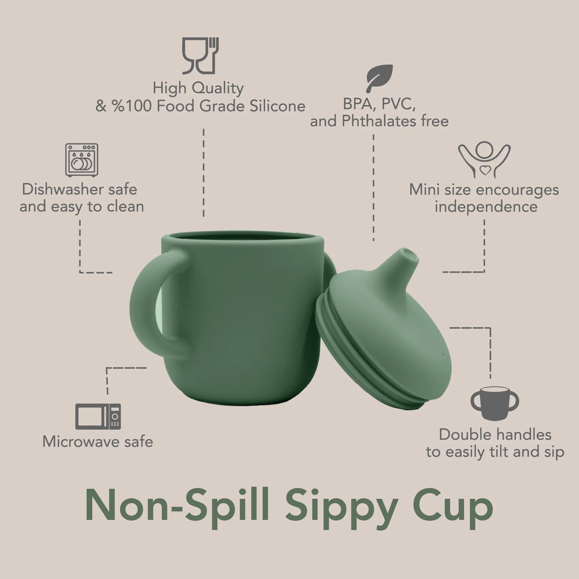 Non-Spill Sippy Cup