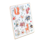 Forest Animals Peg Puzzle by Sarah Betz