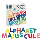Alphabet Magnets Capital Letters 77 pcs