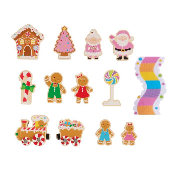 Wood Toy Set | Gingerbread